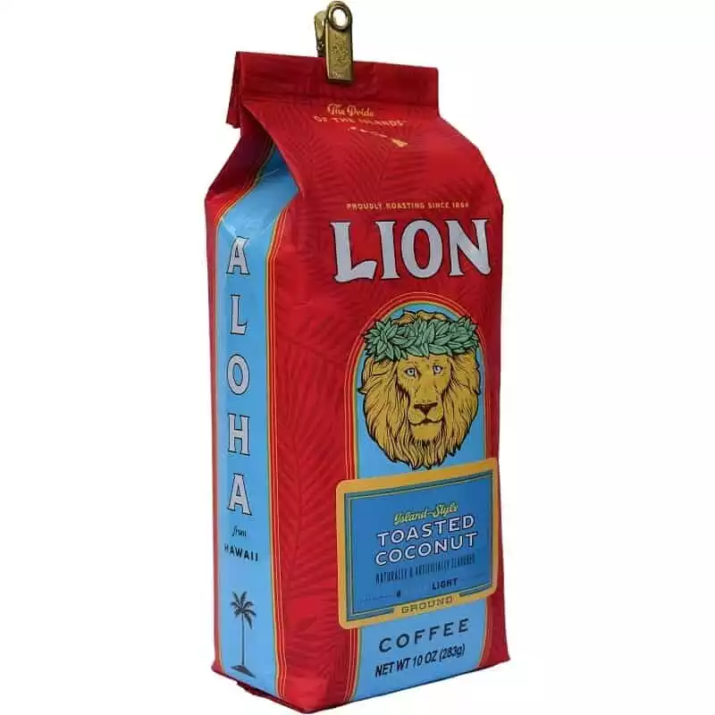 Toasted Coconut Coffee By Lion