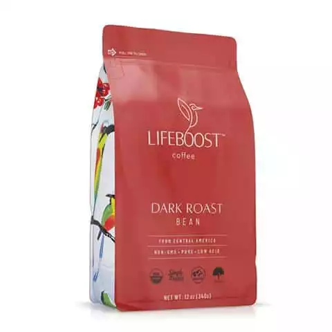 Lifeboost Dark Roast Coffee