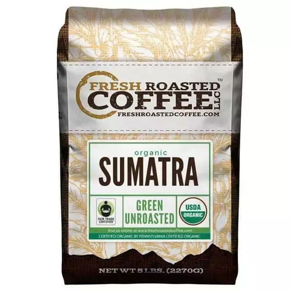 Organic Sumatra Green Coffee