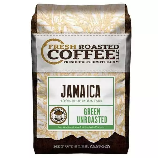 Jamaica Blue Mountain Unroasted Green Coffee