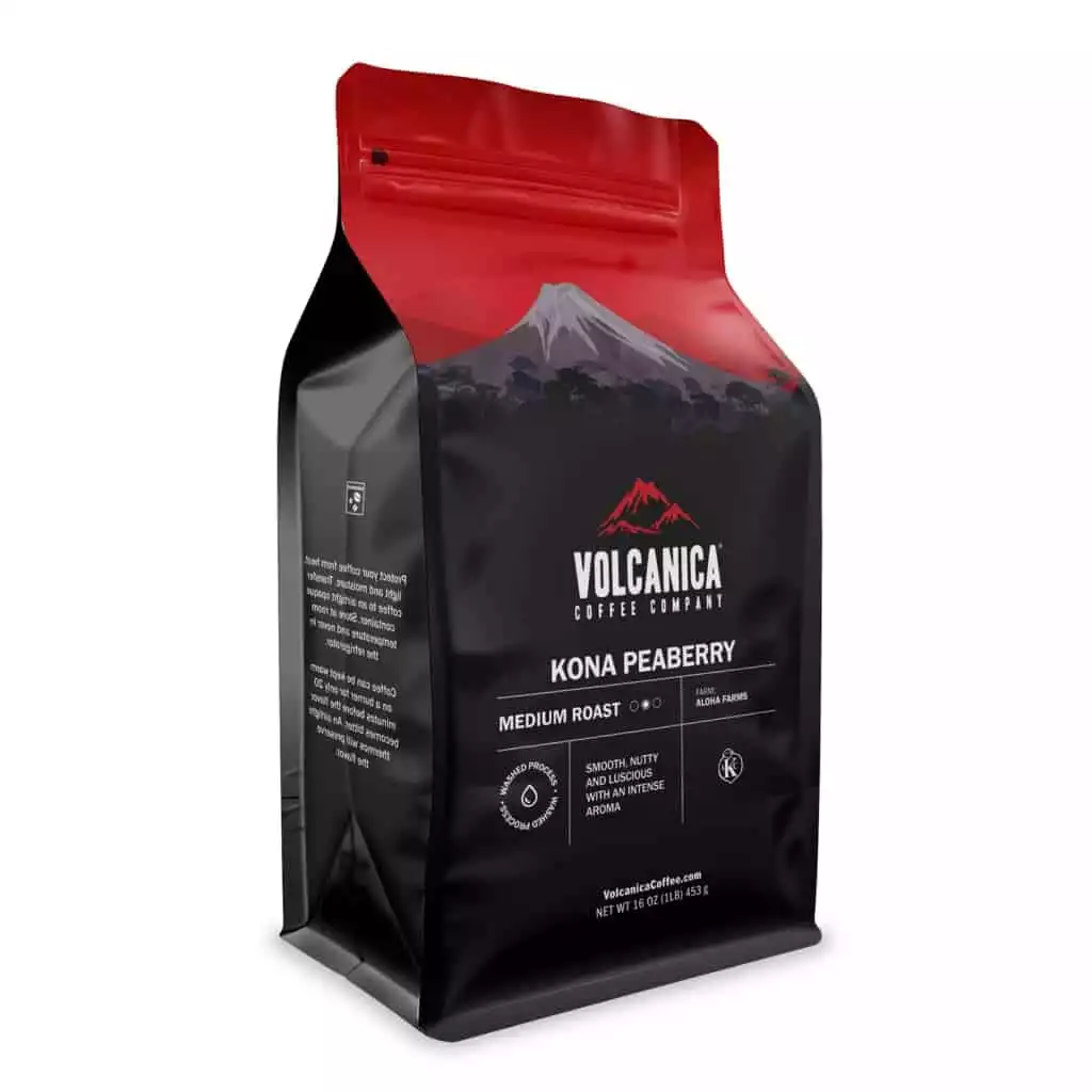 Volcanica Coffee Kona Peaberry – Gran Reserve 16 oz