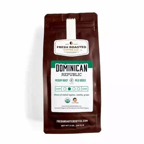 Organic Dominican Republic Whole Bean Coffee - Direct Trade | Fresh Roasted Coffee