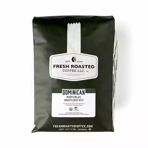 Unroasted Organic Dominican Republic Green Coffee  |  Fresh Roasted Coffee