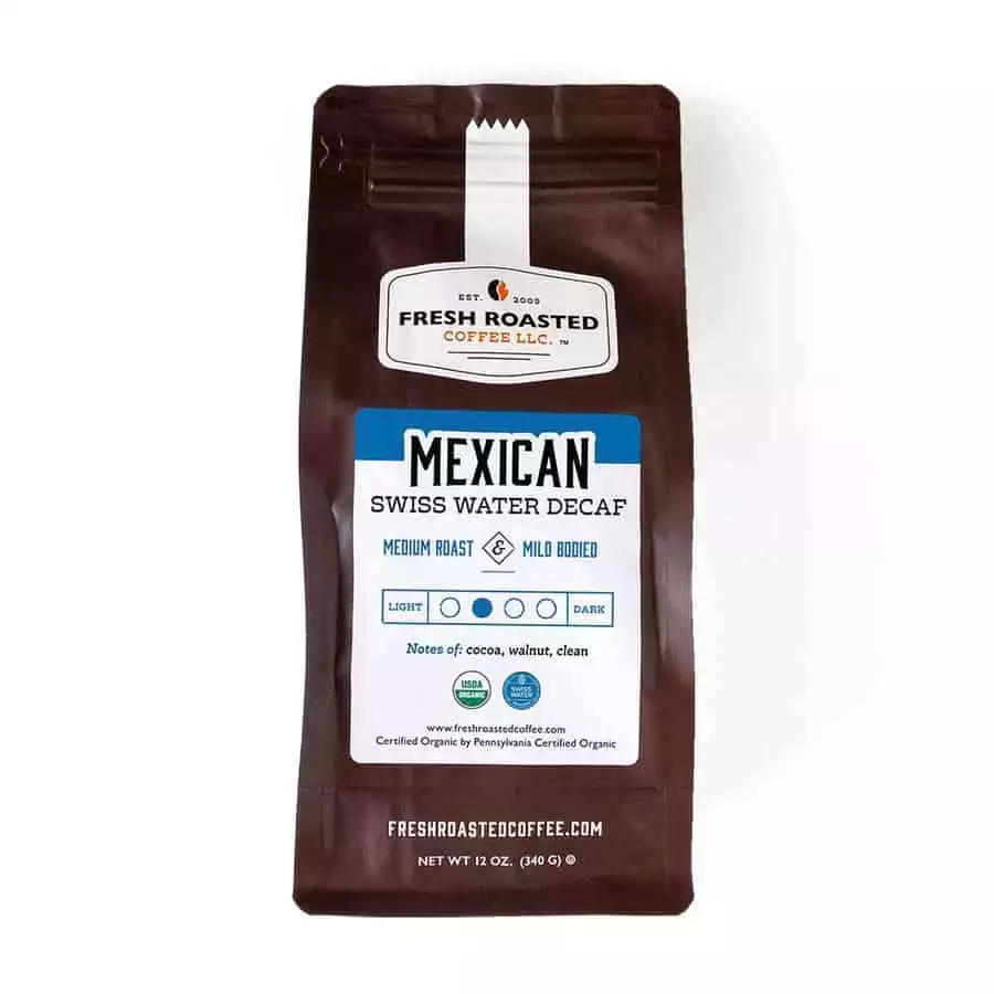 Organic Mexican Swiss Water Decaf Coffee