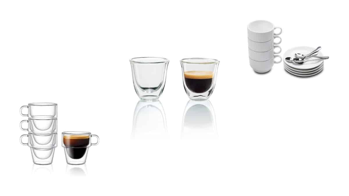 Double Wall Insul Sweese 412.101 Espresso Cups Shot Glass Coffee 5 Oz Set Of 2 