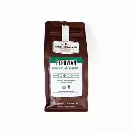 Coffee Peru Medium Roast | Fresh Roasted Coffee