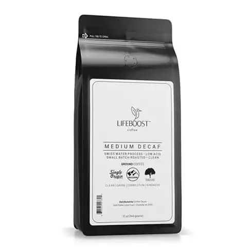 Lifeboost Organic Decaf Coffee | Shade Grown