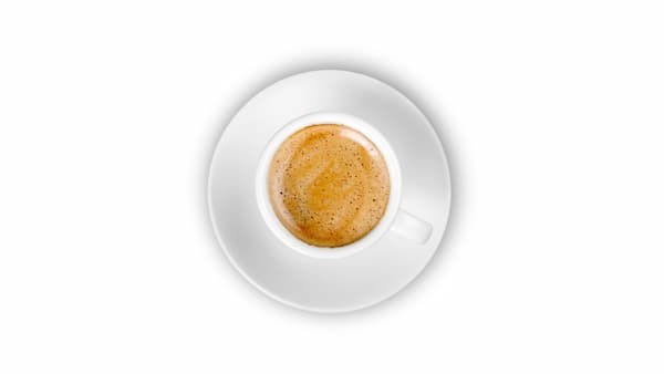 espresso shot in cup