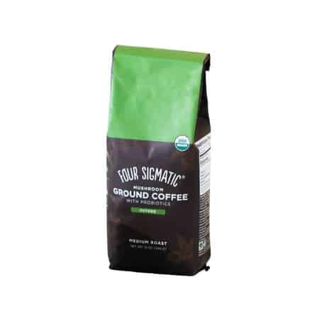 Ground Mushroom Coffee with Probiotics | Four Sigmatic
