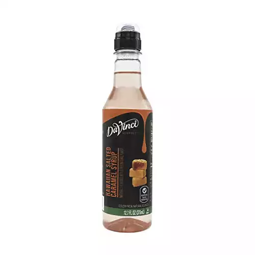 DaVinci Gourmet Origin Hawaiian Salted Caramel Syrup, 375mL/12.7 Ounces