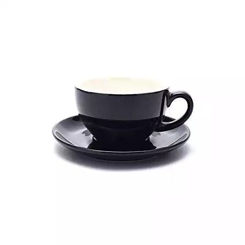 Coffeezone Latte Art Cup and Saucer for Latte & Cappuccino New Bone China