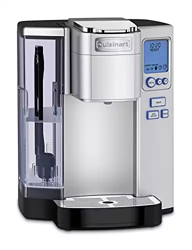 Cuisinart SS-10P1 Premium Single-Serve Coffeemaker, 72 Oz, Silver