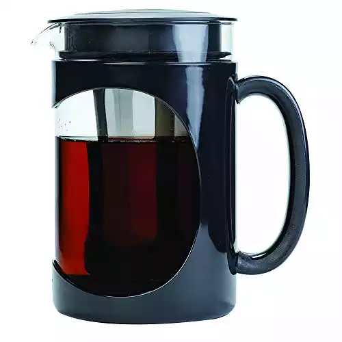 Primula Burke Deluxe Cold Brewer, Comfort Grip Handle, Perfect 6 Cup Size, Dishwasher Safe