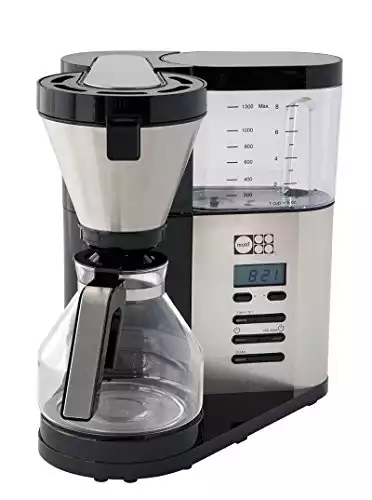 Motif Elements Pour-Over Style Coffee Brewer with Glass Carafe