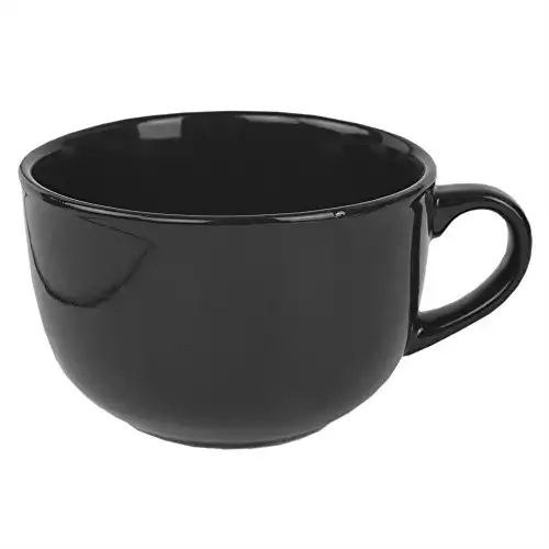 Home Basics 22 oz Extra Large Ceramic Jumbo Soup or Coffee Mug