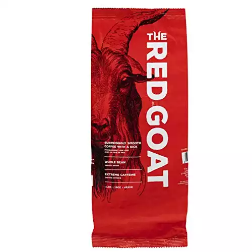 The Red Goat Whole Bean Strong Coffee | [16 OZ]