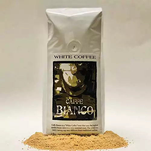 Caffe Appassionato Ground White Coffee, Caffe Bianco, 2 Lb