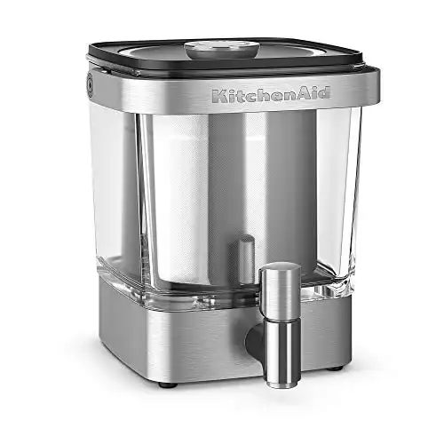 KitchenAid KCM5912SX Cold Brew Coffee Brewer 38 Ounce Brushed Stainless Steel