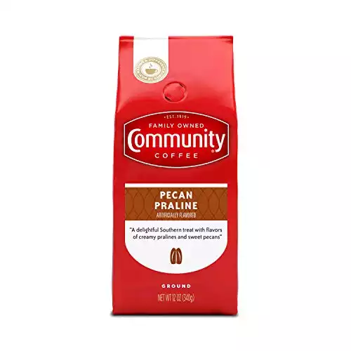 Community Coffee Pecan Praline Flavored Medium Roast