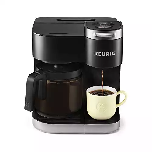 Keurig K-Duo Coffee Maker, Single Serve and 12-Cup Carafe Drip Coffee Brewer