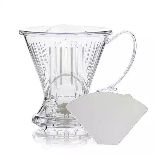 Clever Coffee Dripper With Bonus Filters Included (Clear)