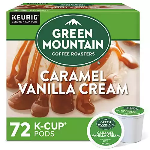 Green Mountain Coffee Roasters Caramel Vanilla Cream, 72 Count