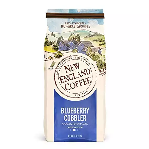 Blueberry Cobbler | New England Coffee