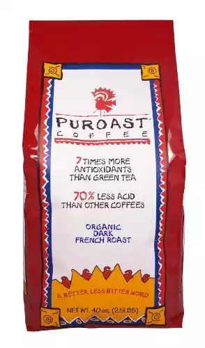 Puroast Low Acid Whole Bean Coffee