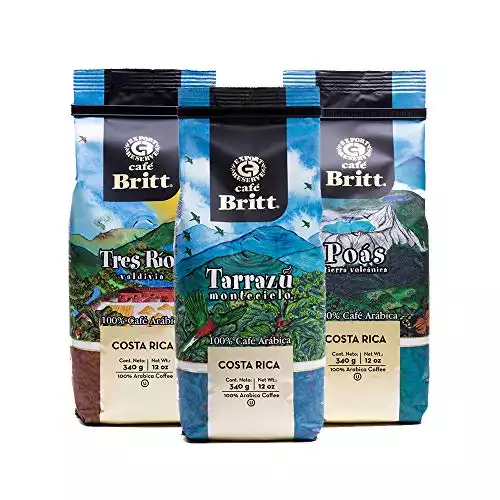 Café Britt - Costa Rican Origins Coffee Bundle