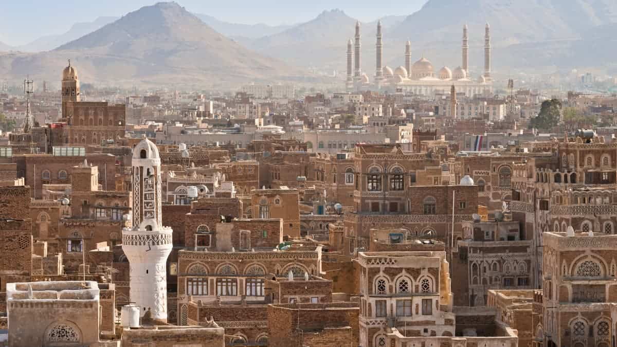 yemen capital city view