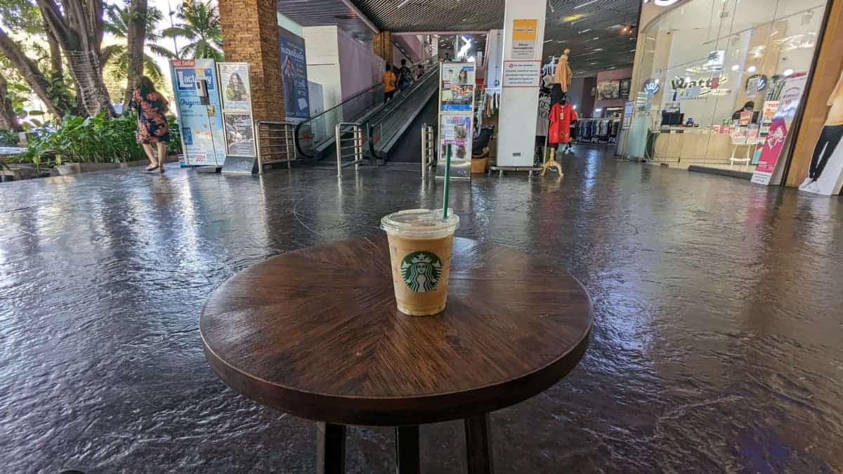Starbucks latte