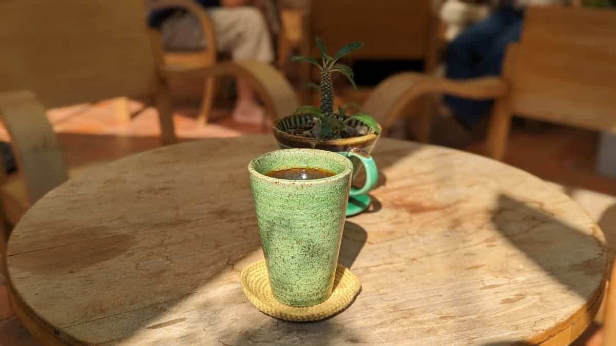 drip coffee in a mug