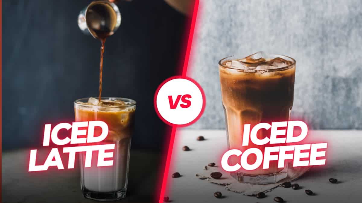 iced coffee vs latte