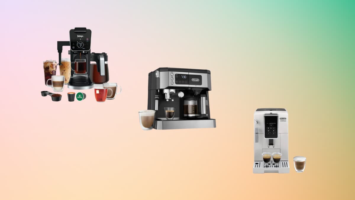 espresso drip coffee maker combo