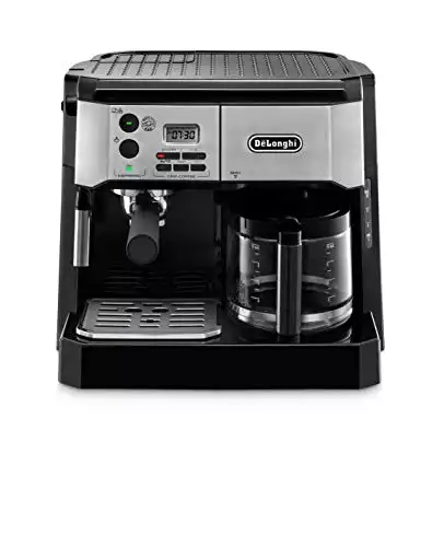 De'Longhi BCO430BM Combination Pump Espresso and Drip Coffee Machine
