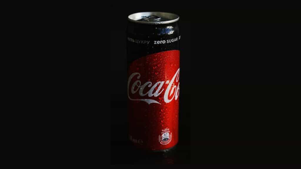 Coke Zero can