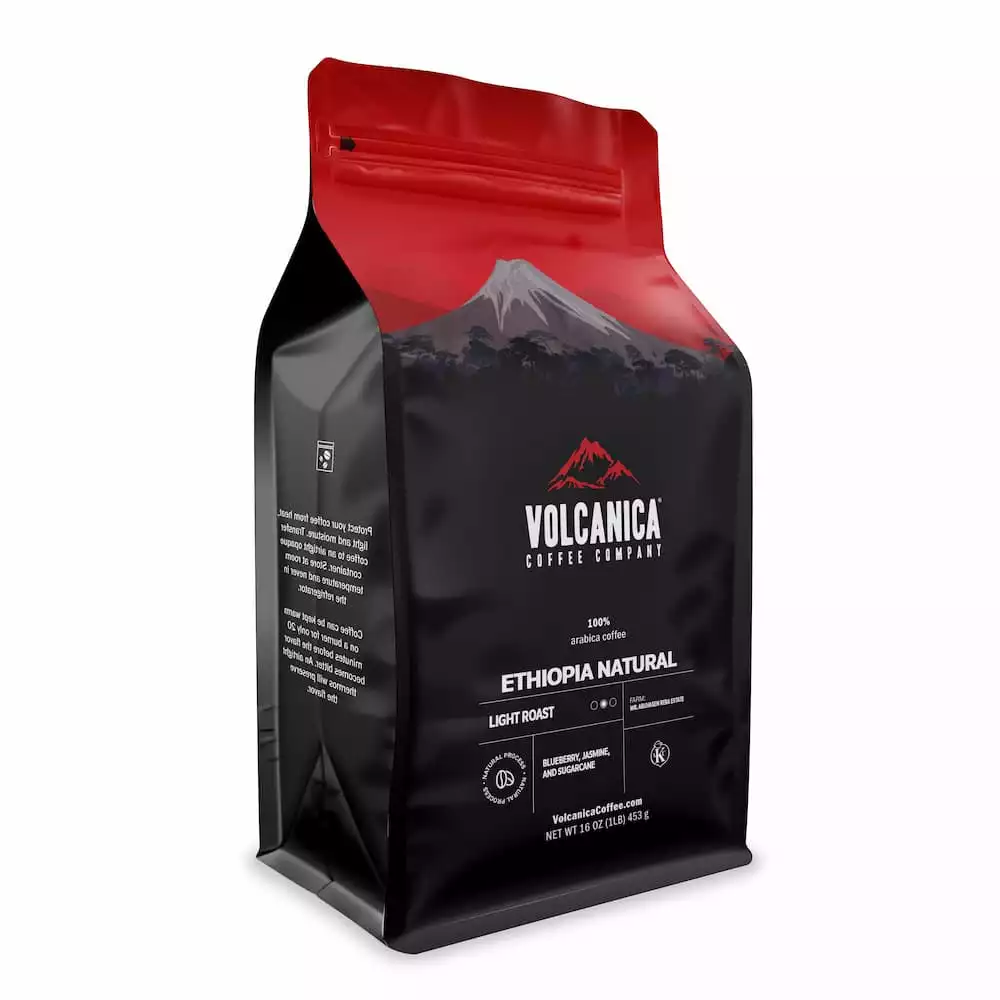 Ethiopia Natural Processed Light Roast | Volcanica